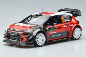 Citroen C3 WRC #10 K. Meeke / P. Nagle Rally Monte Carlo 2018 Norev 1:18 181636 Metaal