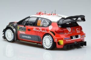 Citroen C3 WRC #10 K. Meeke / P. Nagle Rally Monte Carlo 2018 Norev 1:18 181636 Metaal — afbeelding 5 van 6