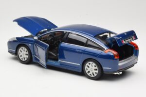 Citroen C6 Blauw Bburago 1:18 18-12073 Metaal — afbeelding 5 van 8
