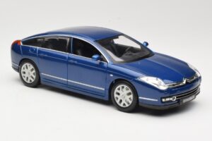 Citroen C6 Blauw Bburago 1:18 18-12073 Metaal — afbeelding 6 van 8