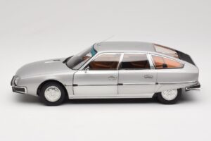 Citroen CX 2200 Pallas Largentiere Grey Norev 1:18 181810 Metaal — afbeelding 4 van 8