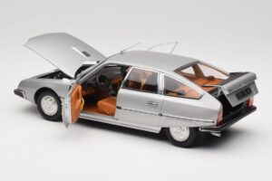 Citroen CX 2200 Pallas Largentiere Grey Norev 1:18 181810 Metaal — afbeelding 5 van 8