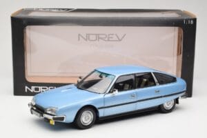 Citroen CX 2400 GTi Regate Blue Norev 1:18 181521 Metaal — afbeelding 8 van 8