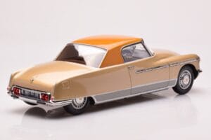 Citroen DS 19 Le Dandy Beige en Bruin Norev 1:18 181741 Metaal — afbeelding 2 van 6