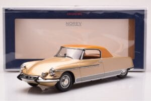 Citroen DS 19 Le Dandy Beige en Bruin Norev 1:18 181741 Metaal — afbeelding 6 van 6