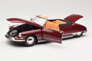 Citroen DS19 Cabriolet Bordeaux Norev 1:18 181561 Metaal — afbeelding 2 van 8