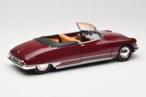 Citroen DS19 Cabriolet Bordeaux Norev 1:18 181561 Metaal — afbeelding 3 van 8