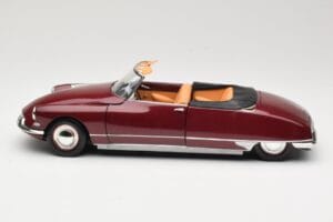 Citroen DS19 Cabriolet Bordeaux Norev 1:18 181561 Metaal — afbeelding 4 van 8