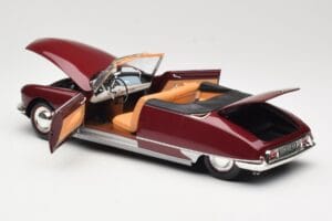 Citroen DS19 Cabriolet Bordeaux Norev 1:18 181561 Metaal — afbeelding 5 van 8