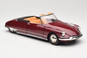Citroen DS19 Cabriolet Bordeaux Norev 1:18 181561 Metaal — afbeelding 6 van 8