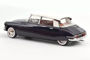 Citroen DS19 Paars & Champagne Norev 1:12 121579 Metaal — afbeelding 2 van 2