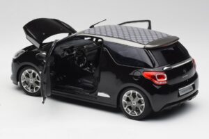 Citroen DS3 Cabrio Perla Nera Zwart Norev 1:18 AMC019115 Metaal — afbeelding 5 van 8