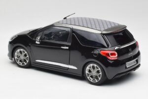 Citroen DS3 Cabrio Perla Nera Zwart Norev 1:18 AMC019115 Metaal — afbeelding 7 van 8