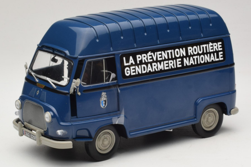 Citroen Estafette Gendarmerie Blauw Met Figuur Norev 1:18 185165 Metaal