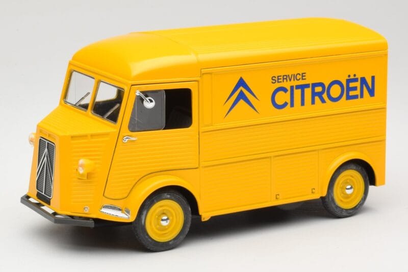 Citroen HY Service Jaune Cedrat Solido 1:18 8053 Metaal