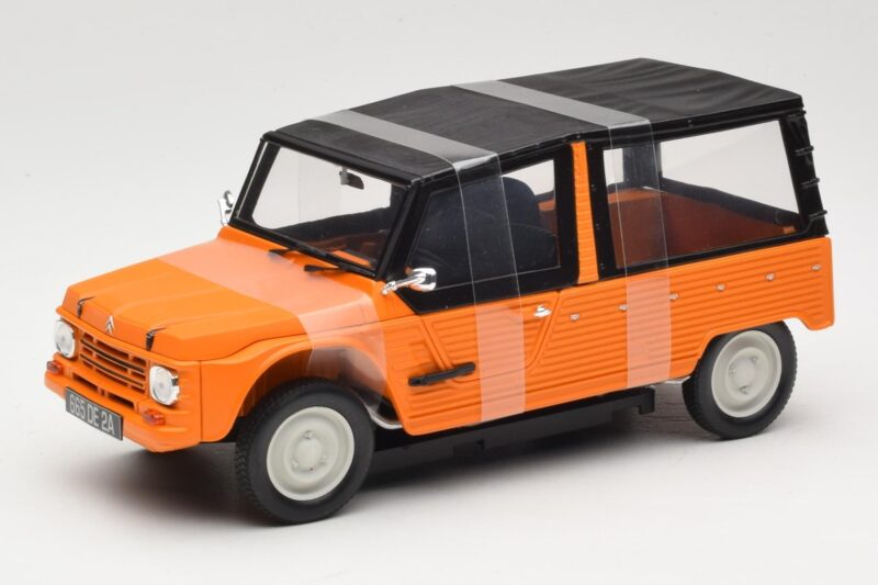 Citroen Mehari 4x2 Oranje Norev 1:18 181515 Metaal