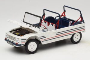 Citroen Mehari Blauw Wit Rood Norev 1:18 181805 Metaal — afbeelding 2 van 7