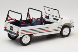 Citroen Mehari Blauw Wit Rood Norev 1:18 181805 Metaal — afbeelding 3 van 7