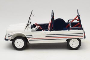 Citroen Mehari Blauw Wit Rood Norev 1:18 181805 Metaal — afbeelding 4 van 7