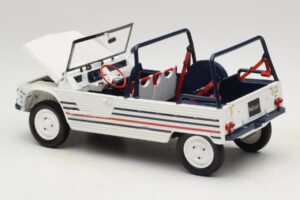 Citroen Mehari Blauw Wit Rood Norev 1:18 181805 Metaal — afbeelding 5 van 7