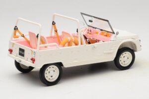 Citroen Mehari Eden Sorbet Wit en Roze Norev 1:18 181804 Metaal — afbeelding 2 van 6