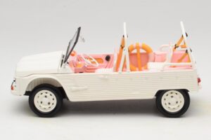 Citroen Mehari Eden Sorbet Wit en Roze Norev 1:18 181804 Metaal — afbeelding 3 van 6