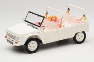 Citroen Mehari Eden Sorbet Wit en Roze Norev 1:18 181804 Metaal