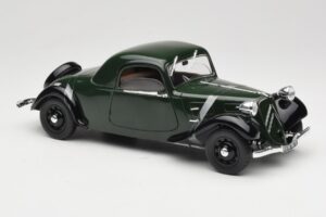 Citroen Traction Avant 11 Coupe Groen Solido 1:18 8179 Metaal — afbeelding 6 van 8