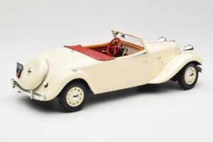 Citroen Traction Avant 11B Cabriolet Crème Norev 1:18 181440 Metaal — afbeelding 2 van 6