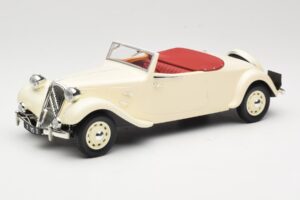 Citroen Traction Avant 11B Cabriolet Crème Norev 1:18 181440 Metaal