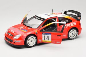 Citroen Xsara T4 WRC #14 P. Bugalski / J-P. Chiaroni WRC 2001 Solido 1:18 9021 Metaal — afbeelding 2 van 8