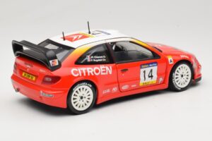 Citroen Xsara T4 WRC #14 P. Bugalski / J-P. Chiaroni WRC 2001 Solido 1:18 9021 Metaal — afbeelding 3 van 8