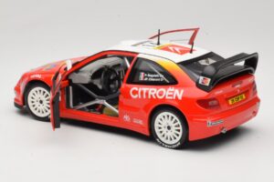 Citroen Xsara T4 WRC #14 P. Bugalski / J-P. Chiaroni WRC 2001 Solido 1:18 9021 Metaal — afbeelding 5 van 8
