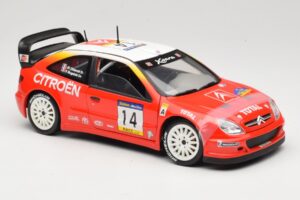 Citroen Xsara T4 WRC #14 P. Bugalski / J-P. Chiaroni WRC 2001 Solido 1:18 9021 Metaal — afbeelding 6 van 8