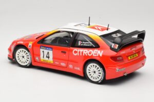 Citroen Xsara T4 WRC #14 P. Bugalski / J-P. Chiaroni WRC 2001 Solido 1:18 9021 Metaal — afbeelding 7 van 8