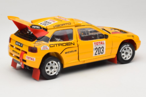Citroen ZX Rallye Raid #203 1992 Solido 1:18 9003-N1 Metaal — afbeelding 3 van 8