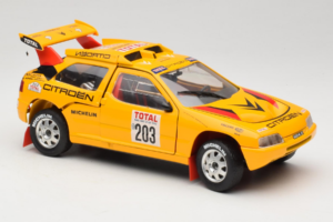 Citroen ZX Rallye Raid #203 1992 Solido 1:18 9003-N1 Metaal — afbeelding 6 van 8