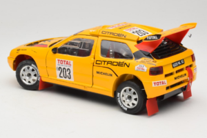 Citroen ZX Rallye Raid #203 1992 Solido 1:18 9003-N1 Metaal — afbeelding 7 van 8