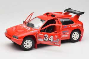 Citroen ZX Rallye #34 Rally 1992 Solido 1:18 9003 Metaal — afbeelding 2 van 8