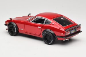 Datsun 240Z S30 Rood Maisto 1:18 32611 Metaal — afbeelding 7 van 8
