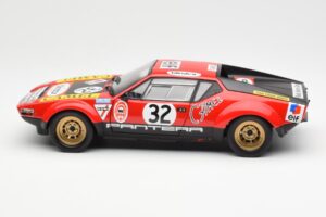 De Tomaso Pantera #32 Jaquemin / Deprez 24 Hours of Le Mans 1972 Kyosho 1:18 08855B Metaal — afbeelding 4 van 8