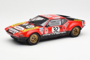 De Tomaso Pantera #32 Jaquemin / Deprez 24 Hours of Le Mans 1972 Kyosho 1:18 08855B Metaal