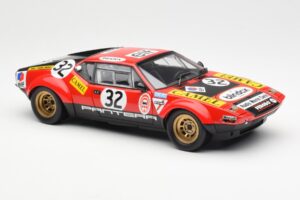 De Tomaso Pantera #32 Jaquemin / Deprez 24 Hours of Le Mans 1972 Kyosho 1:18 08855B Metaal — afbeelding 7 van 8
