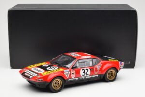 De Tomaso Pantera #32 Jaquemin / Deprez 24 Hours of Le Mans 1972 Kyosho 1:18 08855B Metaal — afbeelding 8 van 8