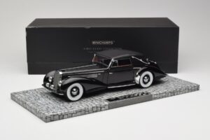 Delage D8-120 Cabriolet Zwart Minichamps 1:18 107115131 Metaal — afbeelding 6 van 6