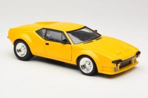 De Tomaso Pantera Geel Hot Wheels 1:18 27809 Metaal — afbeelding 6 van 8