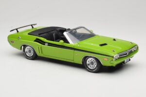 Dodge Challenger Cabriolet Groen Greenlight 1:18 12803-06G Metaal — afbeelding 6 van 8