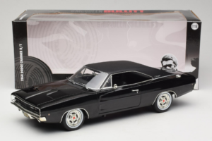 Dodge Charger R/T Steve McQueen Bullitt Movie Greenlight 1:18 12839 Metaal — afbeelding 8 van 8