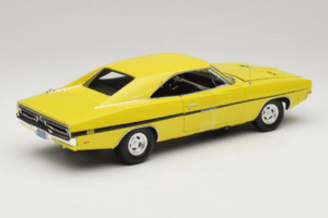 Dodge Charger R/T Geel Dirty Mary Crazy Larry Auto World 1:18 AWSS101/06 Metaal — afbeelding 3 van 8