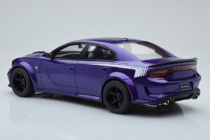 Dodge Charger Super Bee Paars GT Spirit 1:18 GT895 Hars — afbeelding 5 van 6
